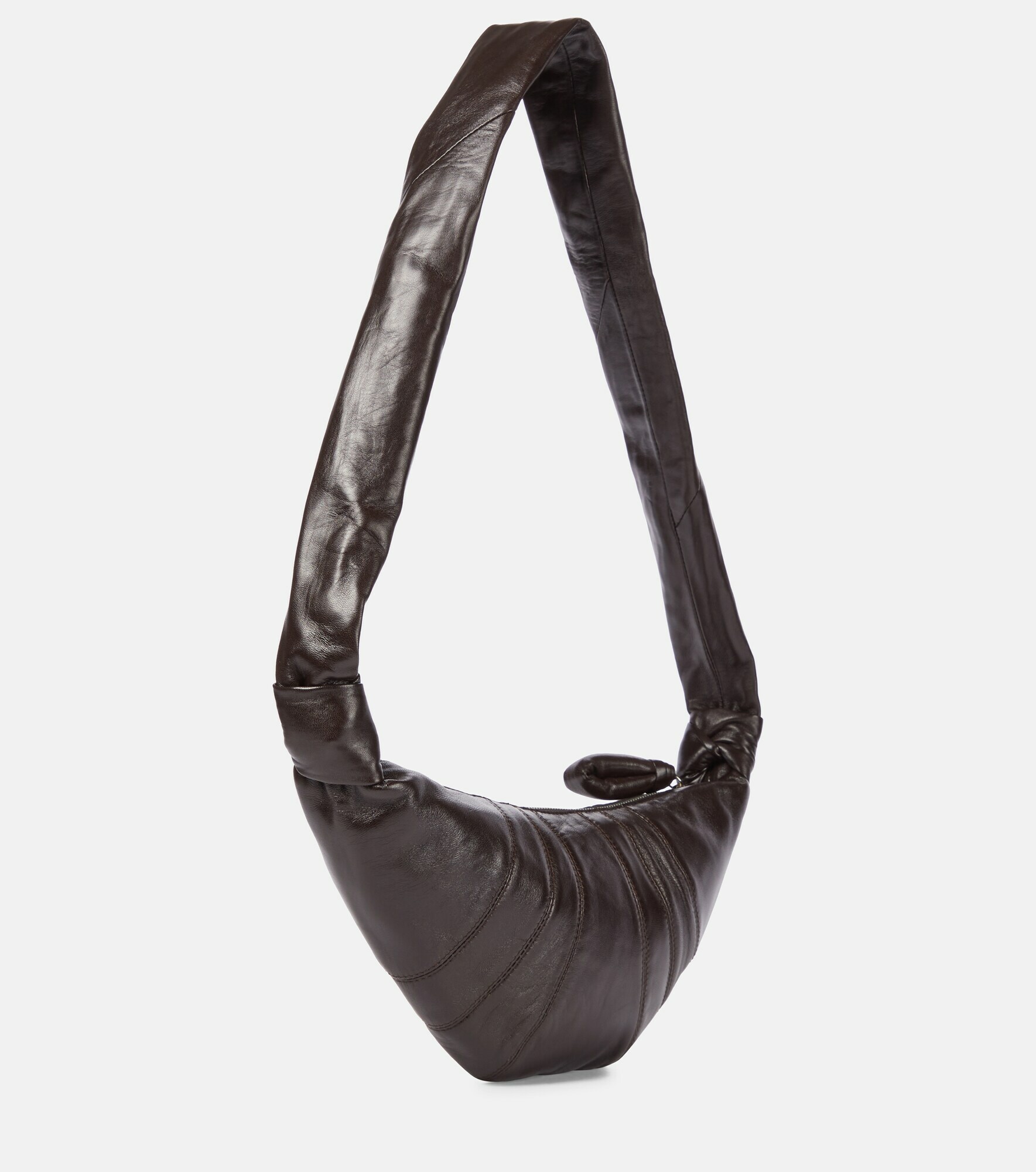 Lemaire - Croissant Small leather shoulder bag Lemaire