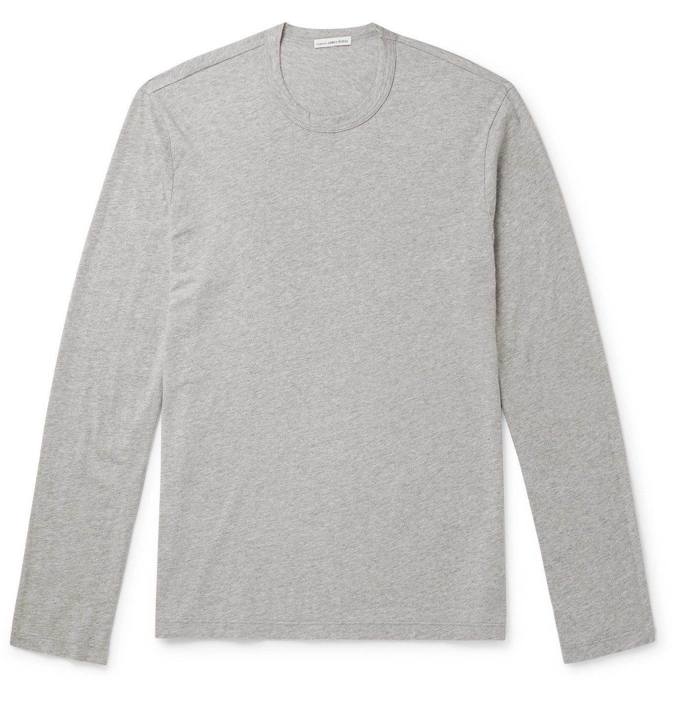 James Perse - Mélange Combed Cotton-Jersey T-Shirt - Gray James Perse