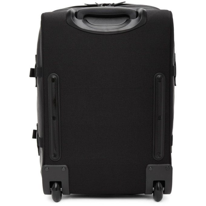 Eastpak Black Leather Small Tranverz Suitcase Eastpak