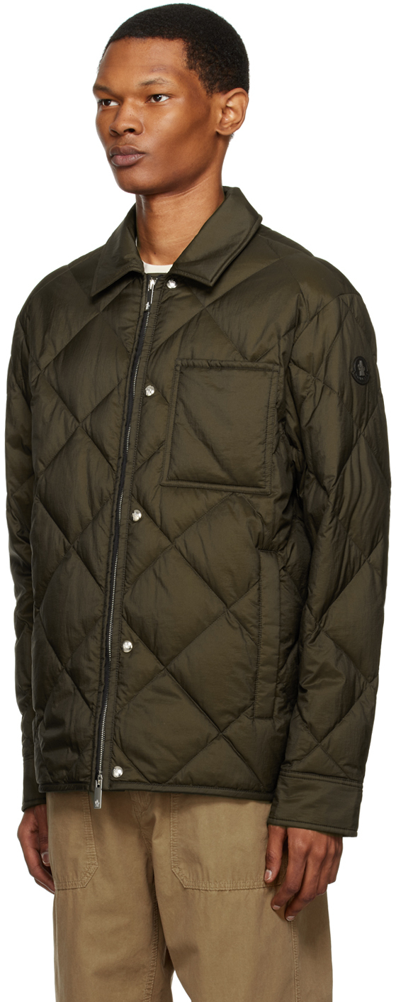 Moncler Khaki Alphard Down Jacket Moncler