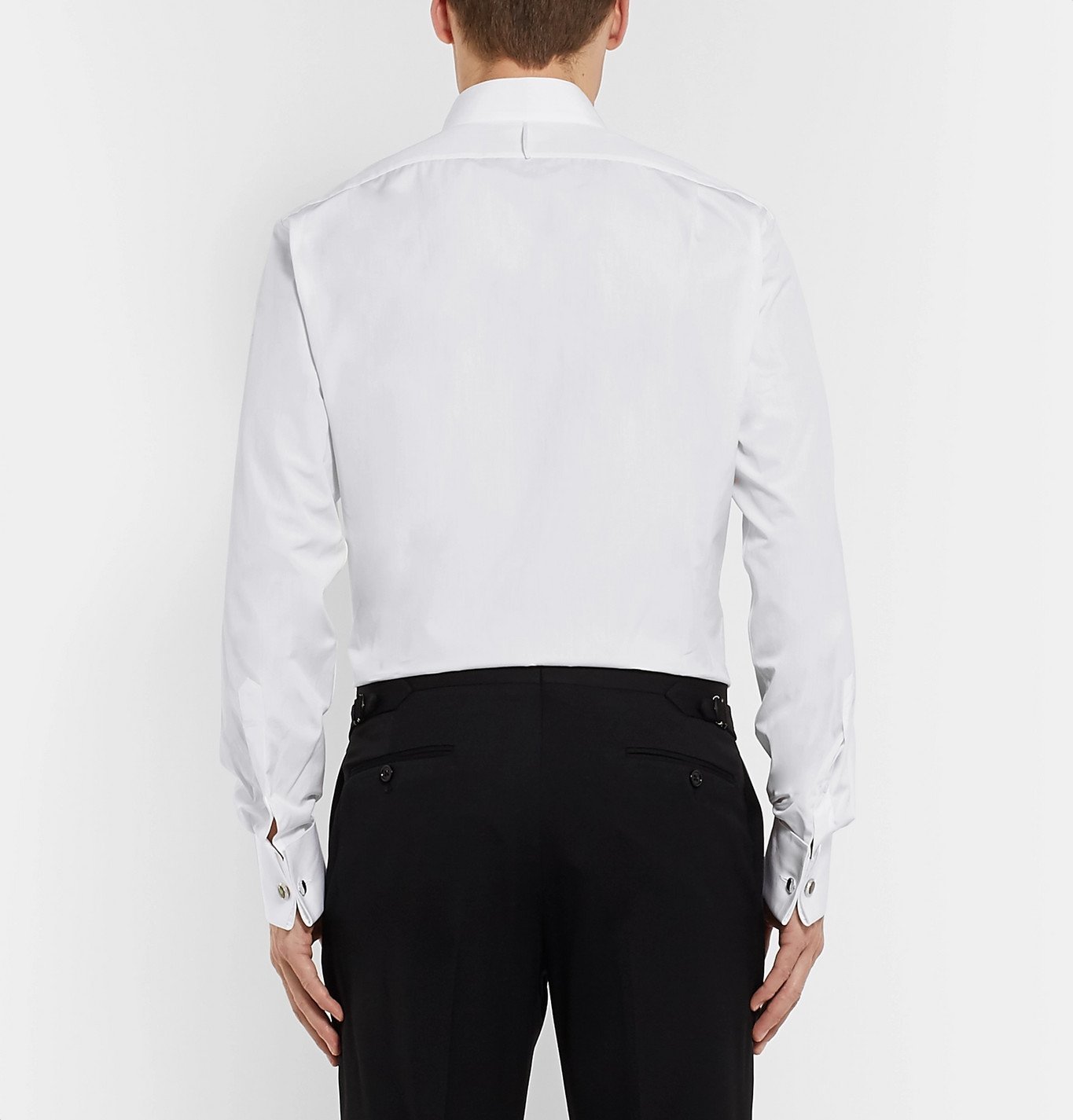 ralph lauren double cuff shirt