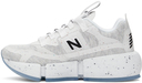 New Balance White & Grey Jaden Smith Edition Vision Racer Sneakers