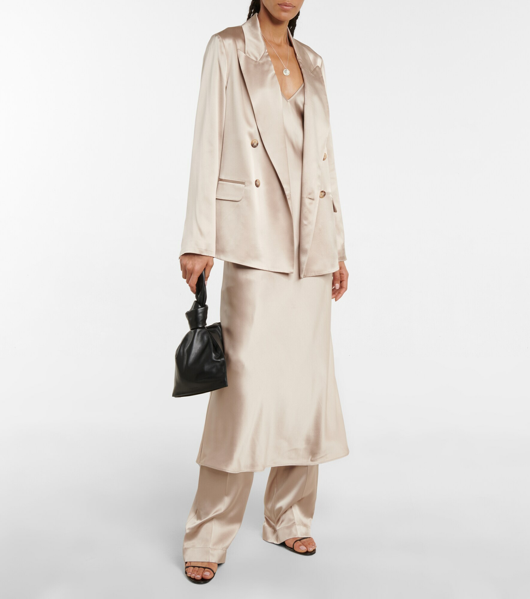 Joseph Clea silk satin slip dress Joseph