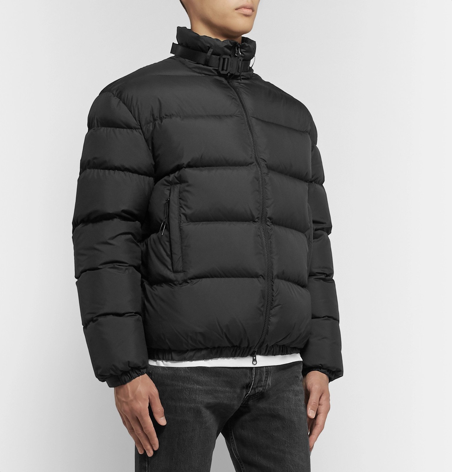 1017 ALYX 9SM - Quilted Nylon-Ripstop Down Jacket - Black 1017 ALYX 9SM