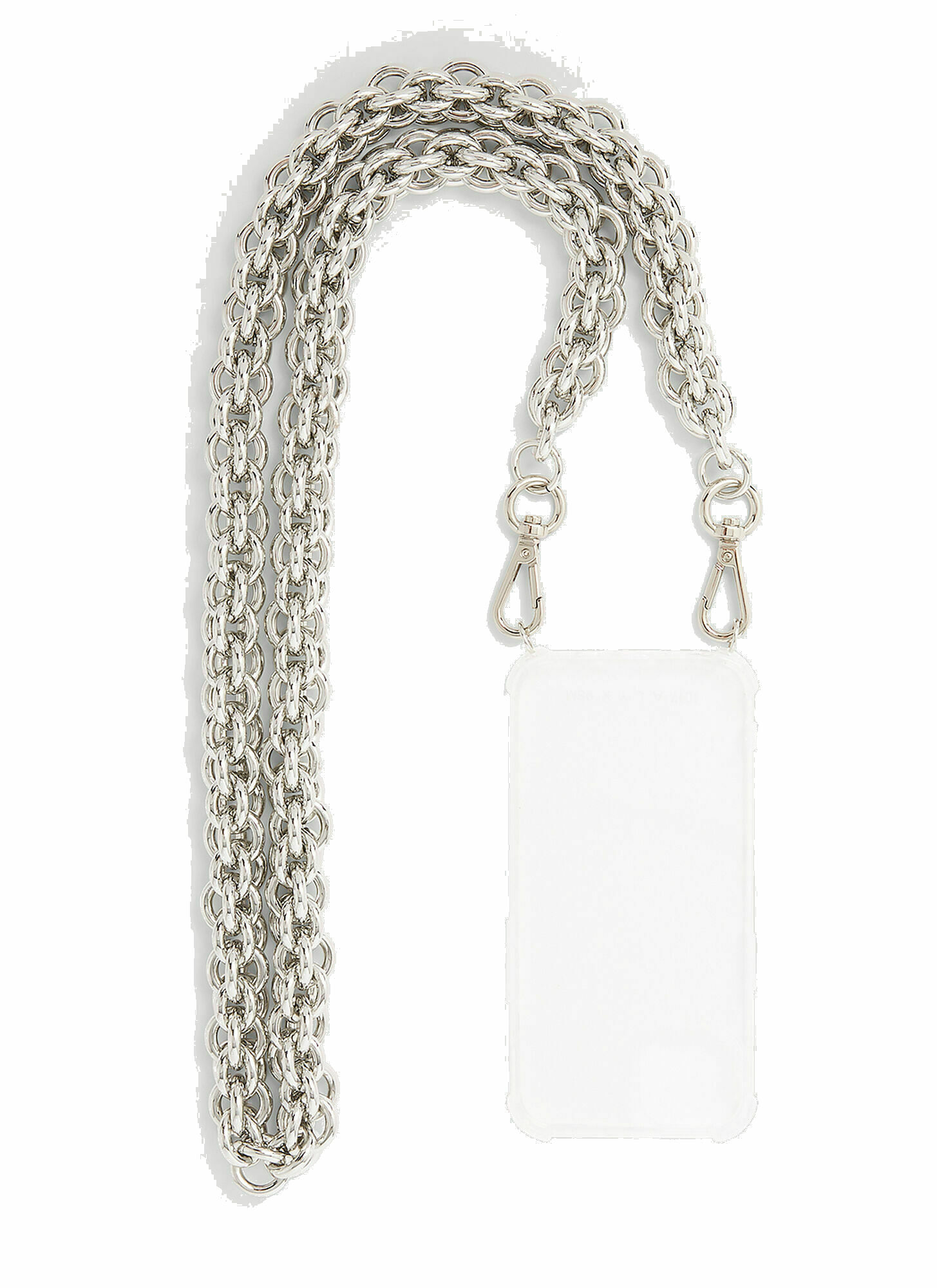 Photo: Oversized Chain Strap iPhone 13 Case in White