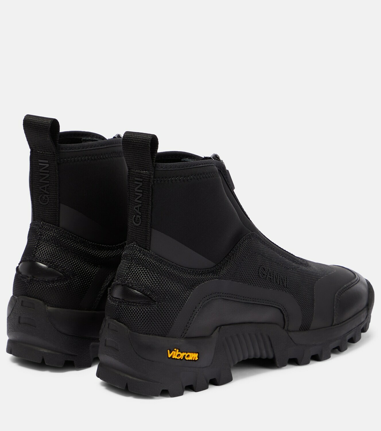 Ganni - Performance high-top sneakers GANNI