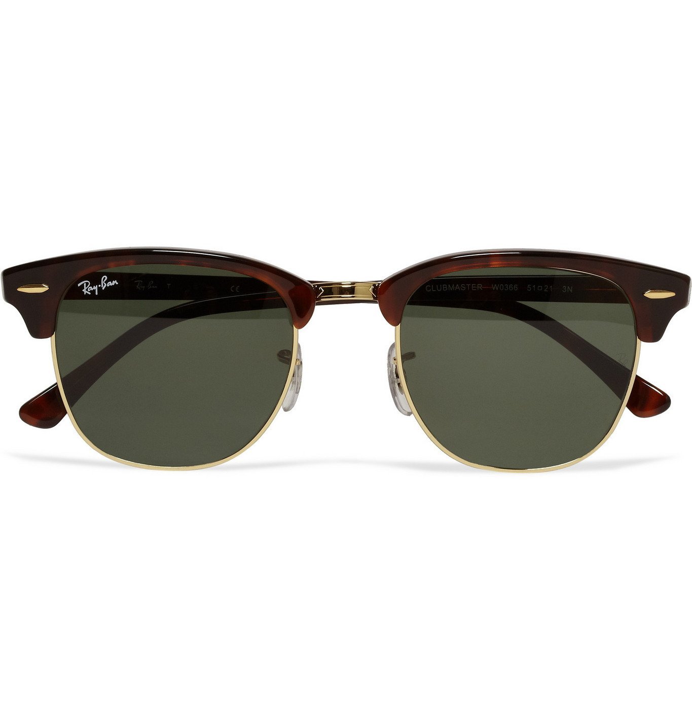 ray ban clubmaster sunglasses tortoise shell gold