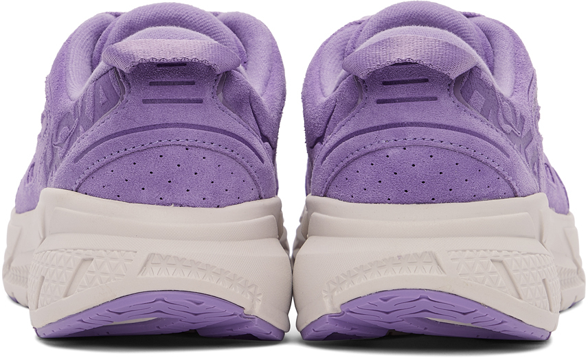 all gender clifton l suede purple