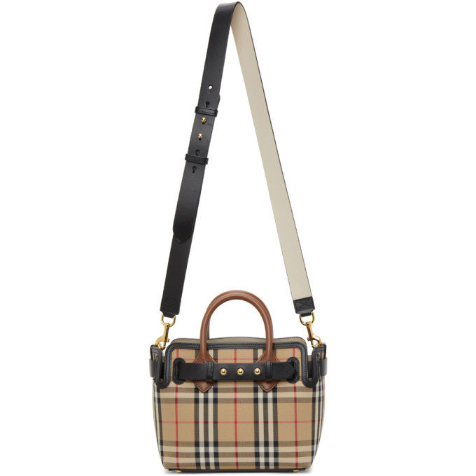 Photo: Burberry Beige Baby Vintage Check Belt Tote