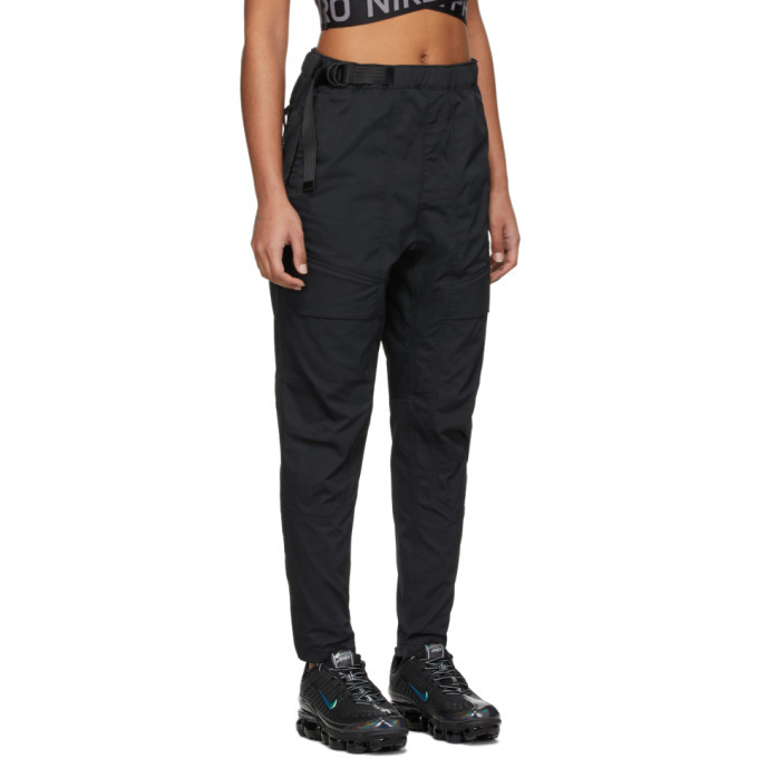 black nsw tech pack lounge pants