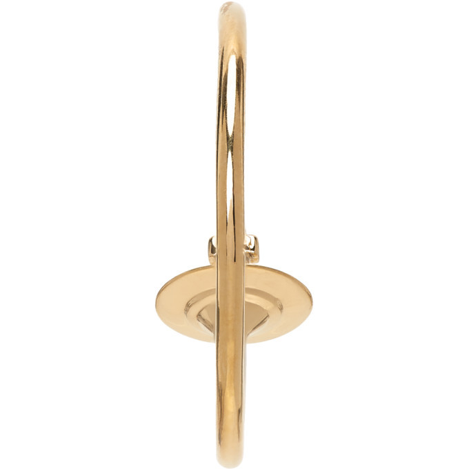 Vivienne Westwood Gold Small Rosemary Hoop Earrings Vivienne Westwood