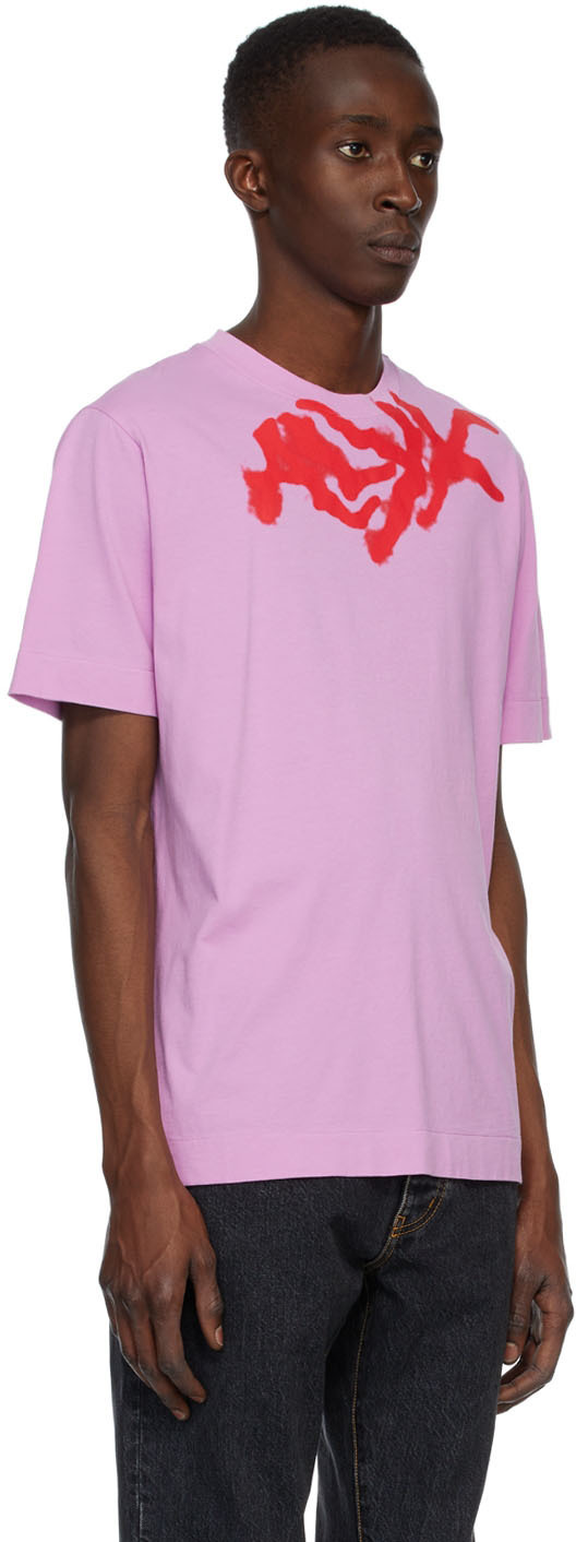 1017 ALYX 9SM Pink Spray Logo T-Shirt