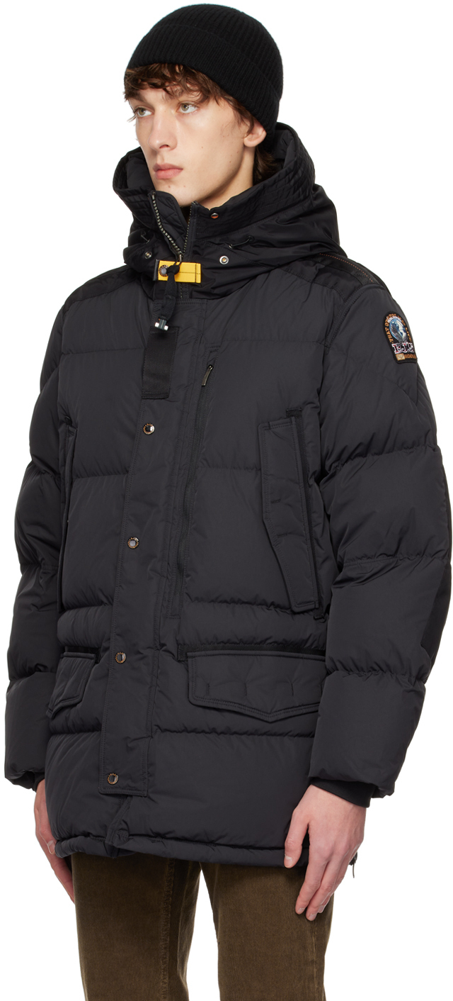 Parajumpers Black Harraseeket Down Jacket Parajumpers