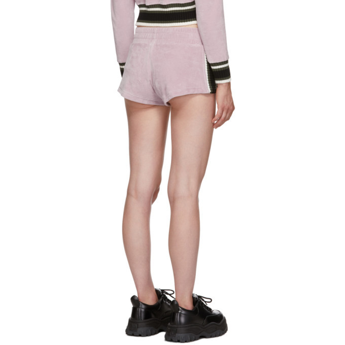 Palm Angels Purple Chenille Track Hot 