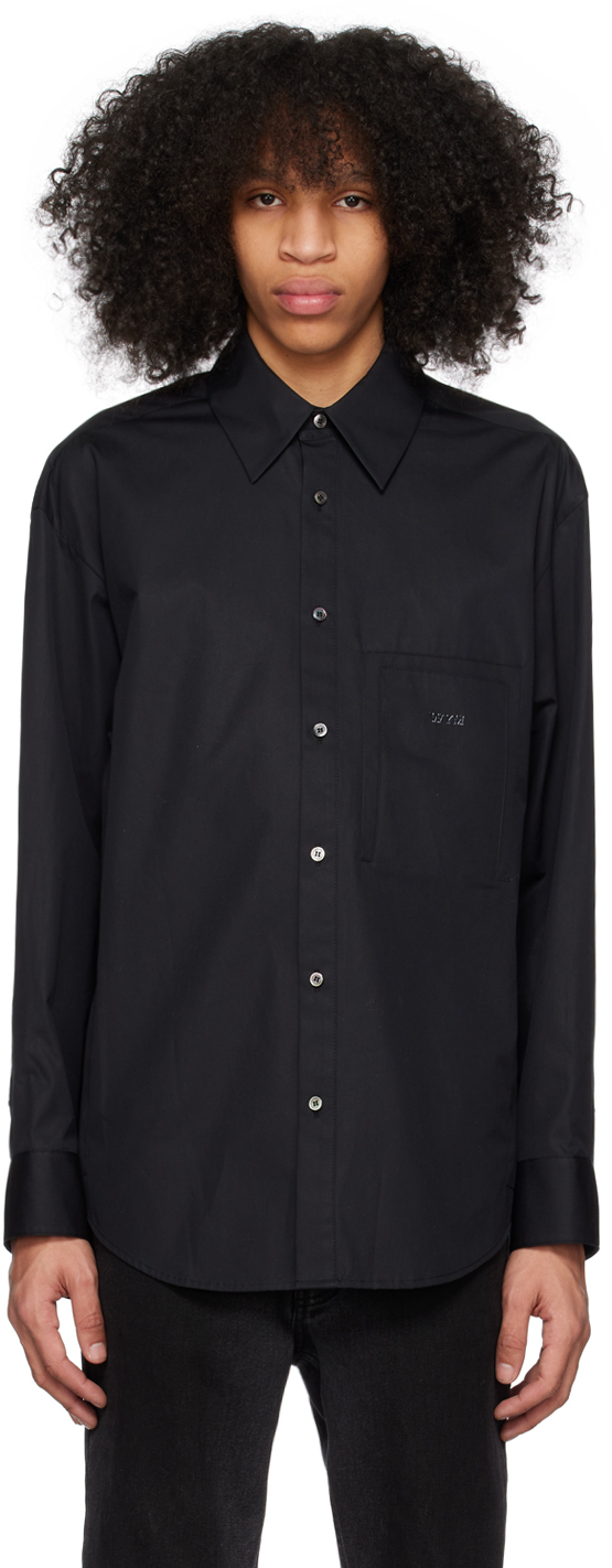 Wooyoungmi Black Printed Shirt Wooyoungmi