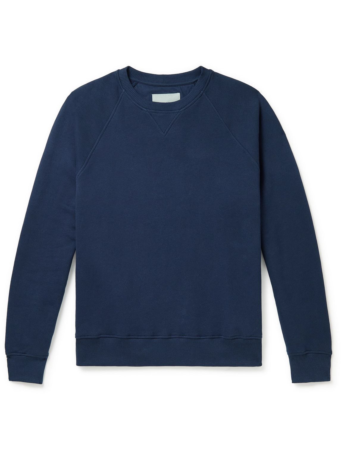 Organic Basics - Organic Cotton-Jersey Sweatshirt - Blue ORGANIC BASICS