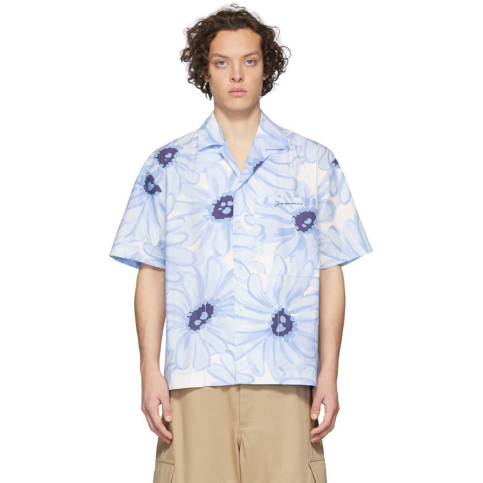 Jacquemus Blue La Chemise Jean Short 