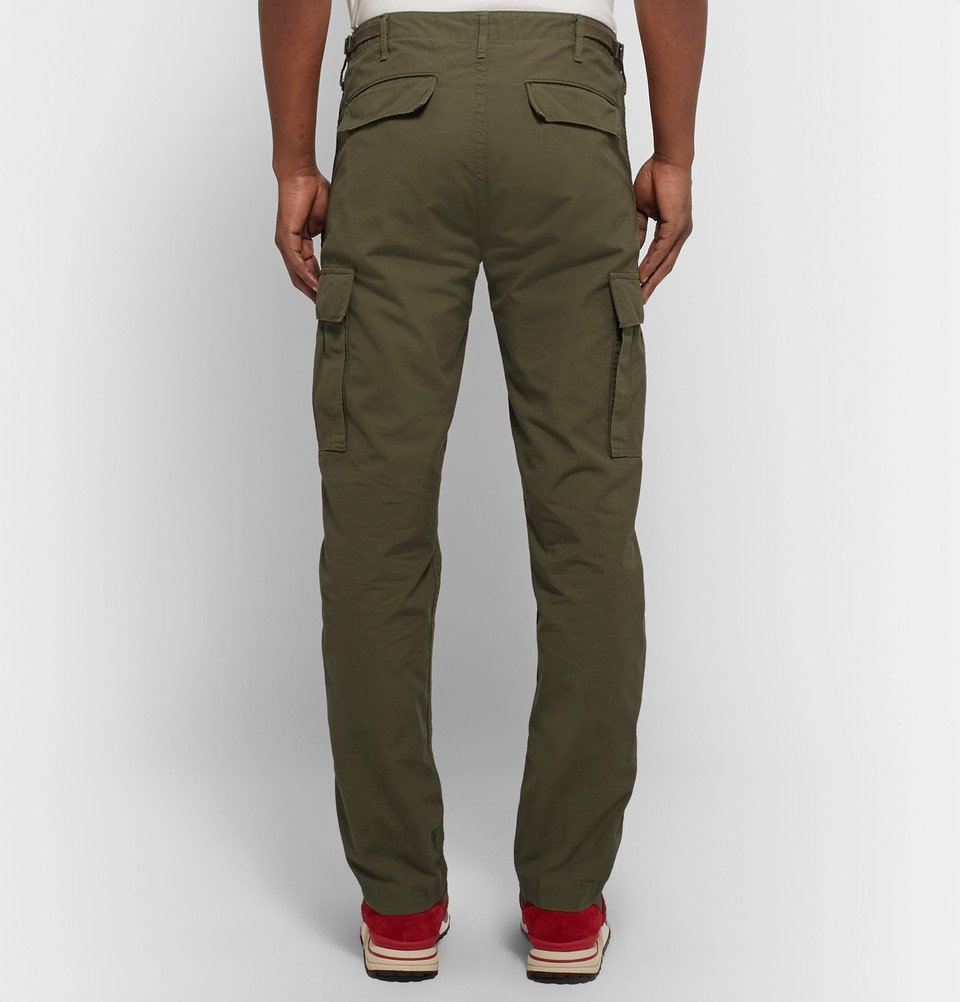 OrSlow - Cotton-Ripstop Cargo Trousers - Men - Green orSlow