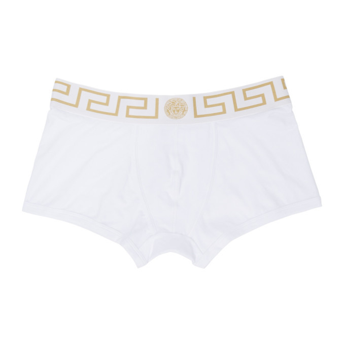 Versace Underwear White Medusa Boxers Versace Underwear