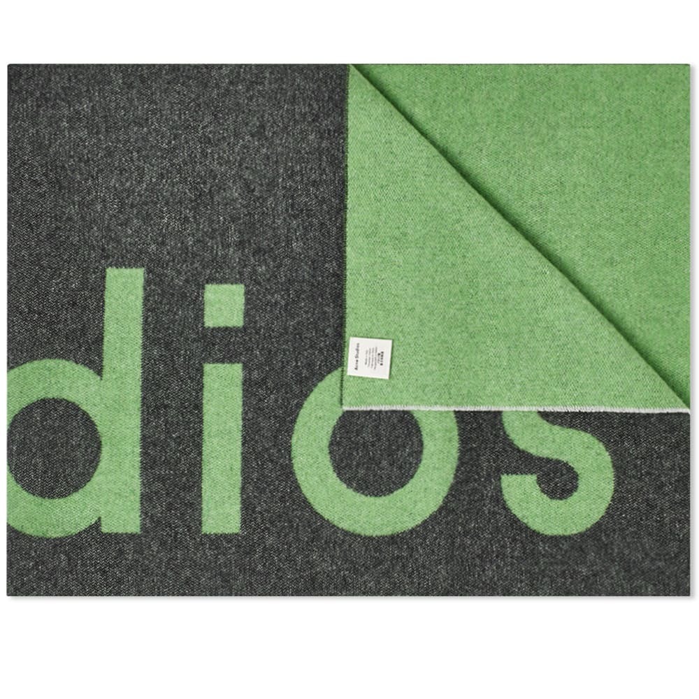 Acne Studios Toronty Logo Scarf - END 