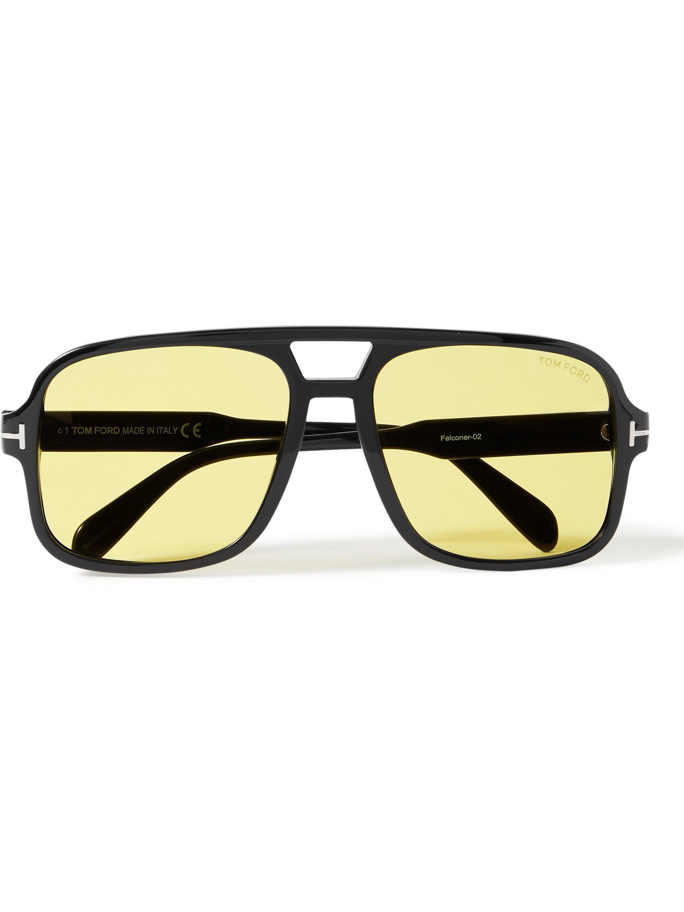 TOM FORD - Aviator-Style Tortoiseshell Acetate Sunglasses TOM FORD
