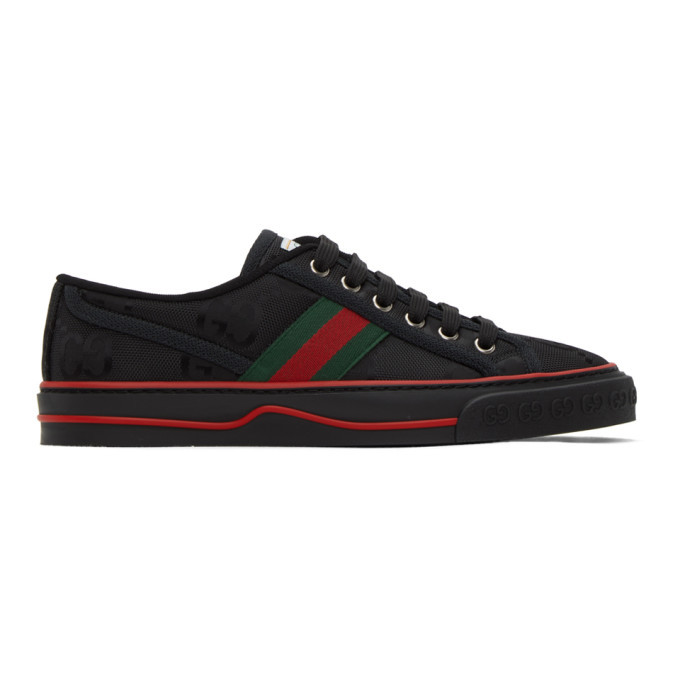 Gucci Black Gucci Tennis 1977 Off The Grid LowTop Sneakers Gucci