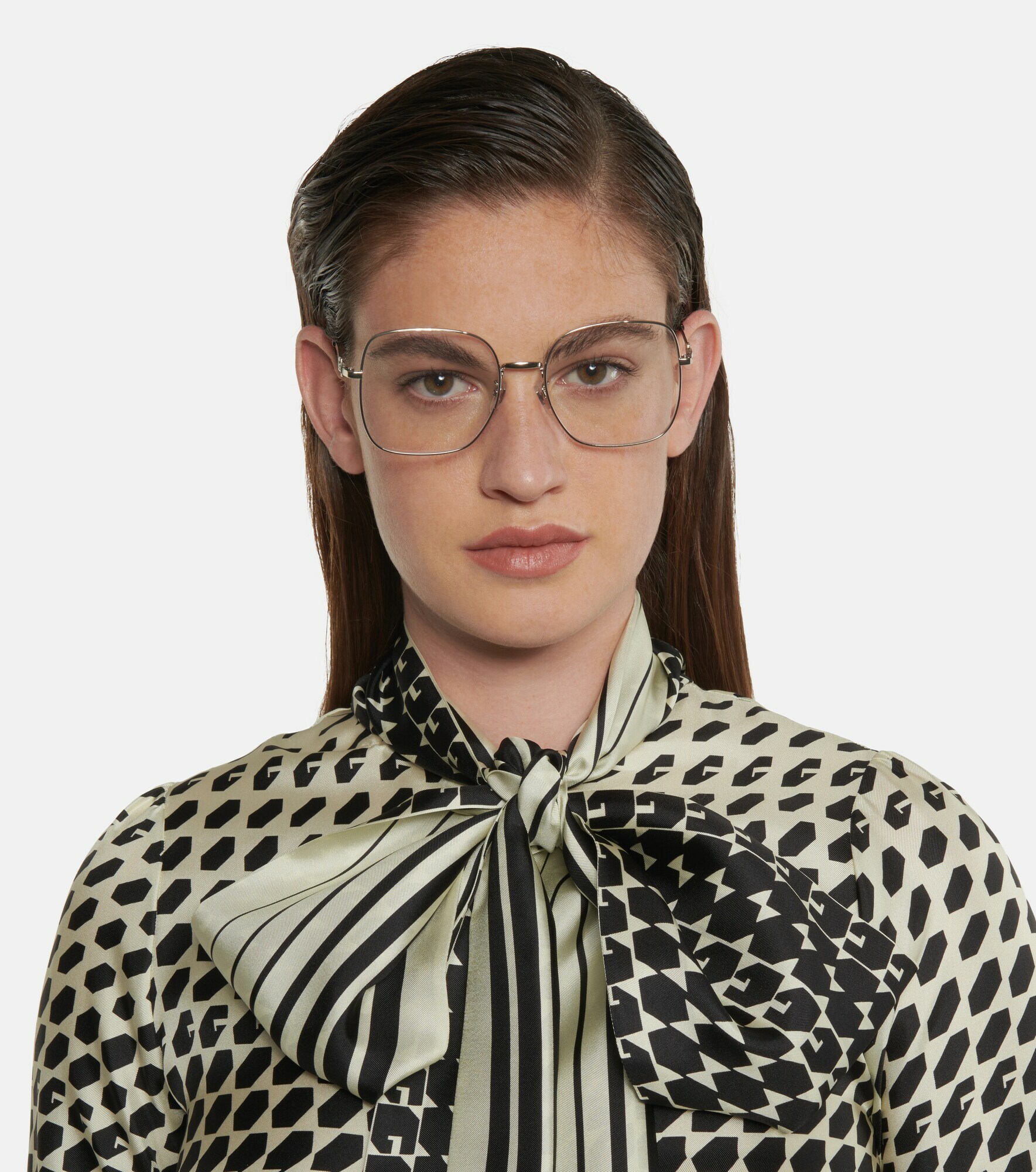Gucci Horsebit square glasses Gucci