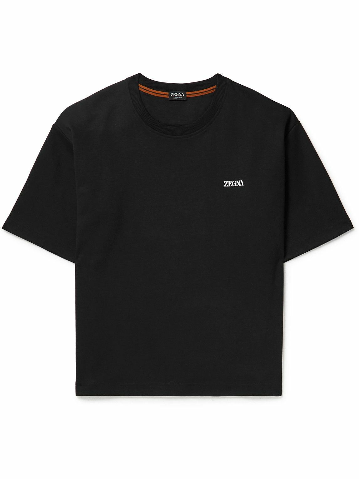 Zegna T-Shirt Men Black main image 1