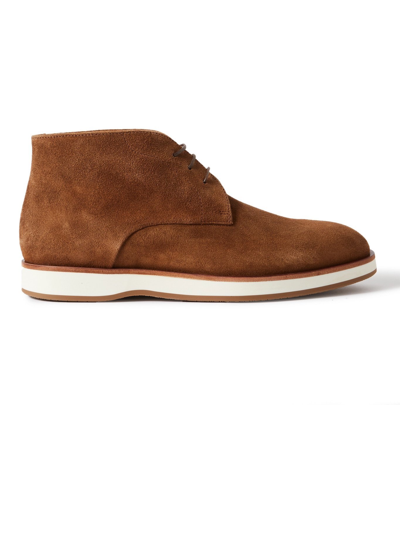 HUGO BOSS Suede Chukka Boots Brown Hugo Boss