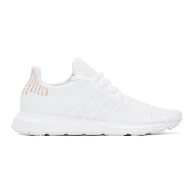 adidas originals white swift run sneakers