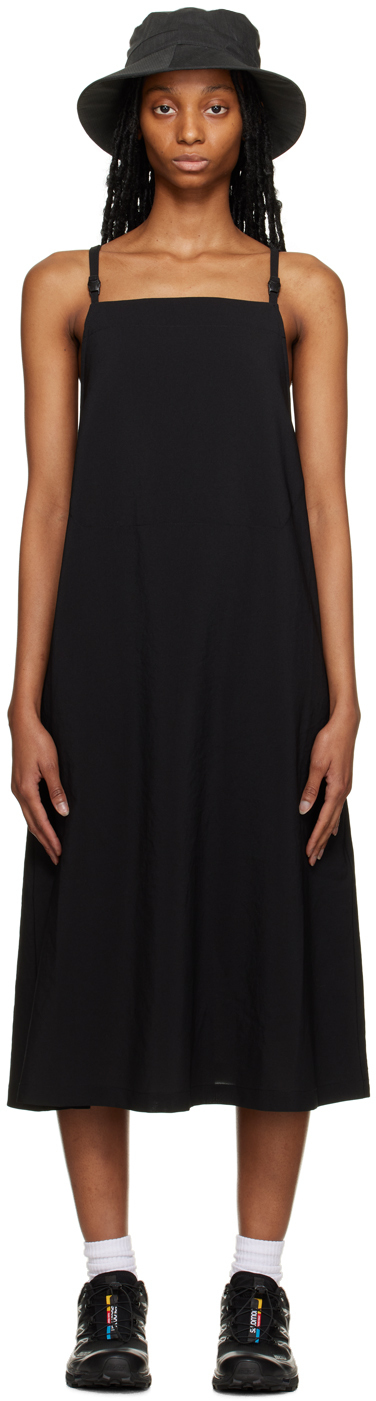 Snow Peak Black Pe Light Maxi Dress Snow Peak