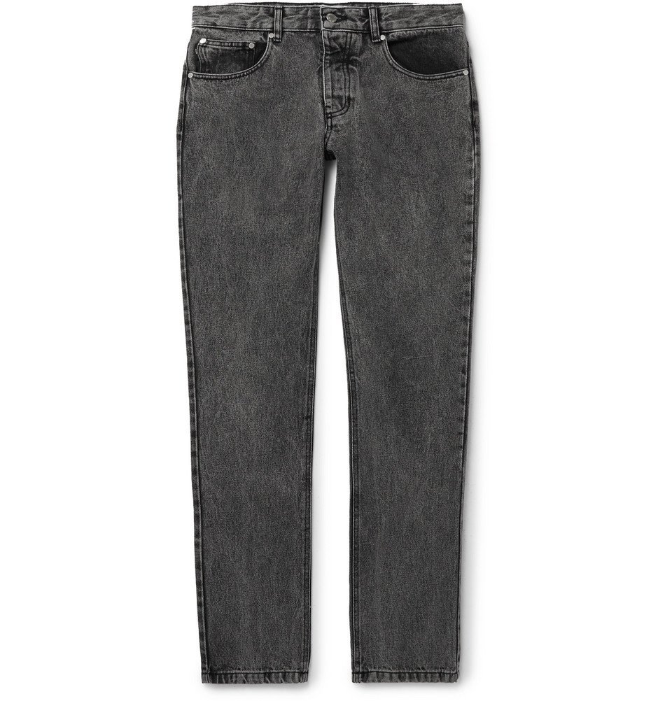 faded denim jeans mens