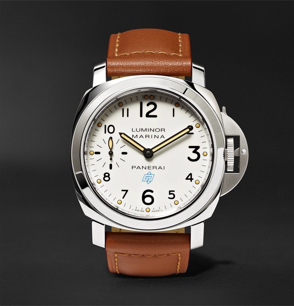 panerai luminor marina logo acciaio