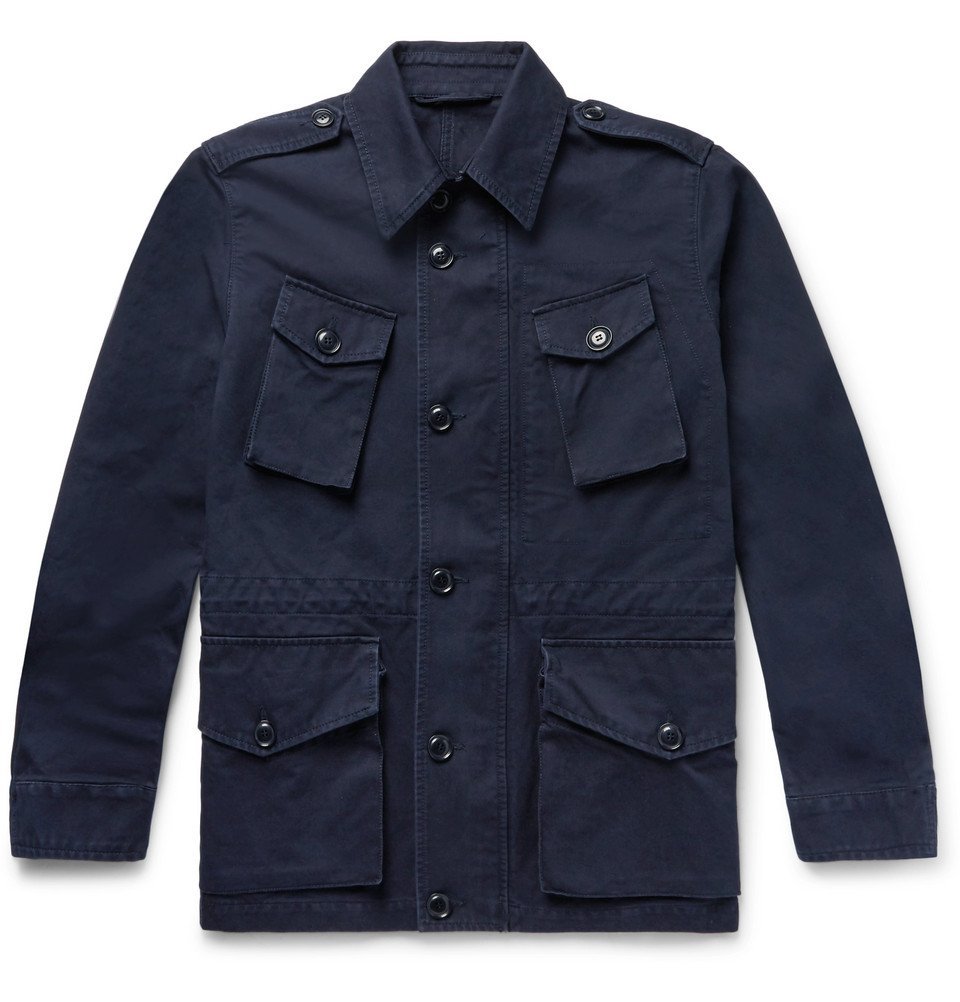 cotton canvas field jacket