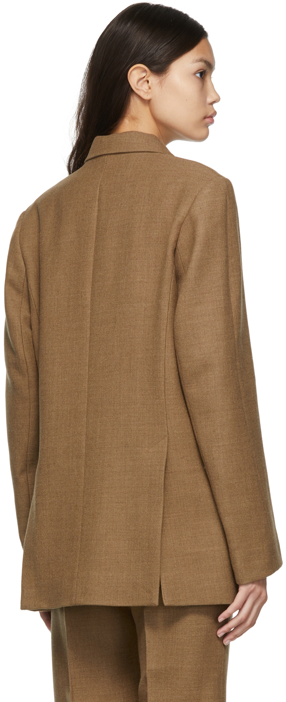 Totême Brown Wool Blazer Toteme