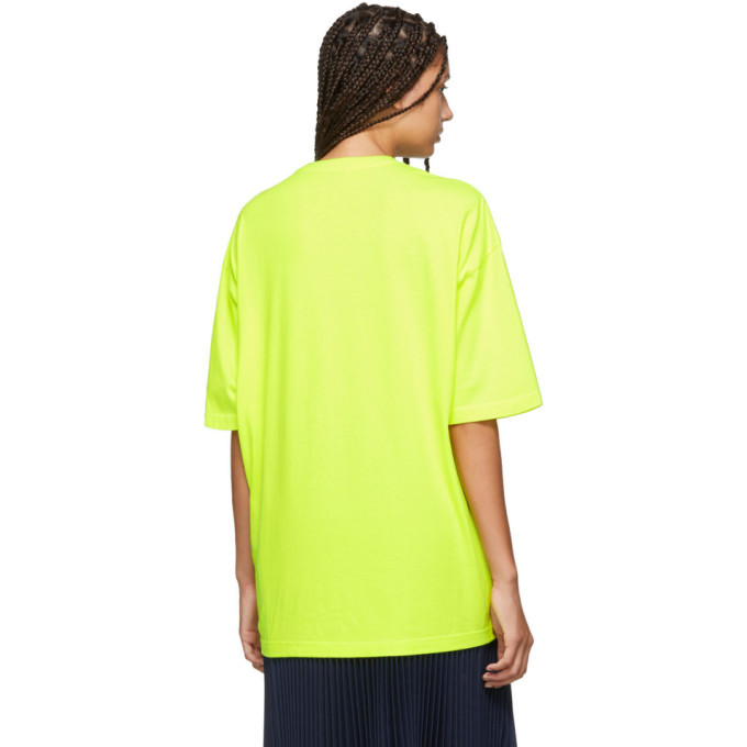 yellow balenciaga t shirt