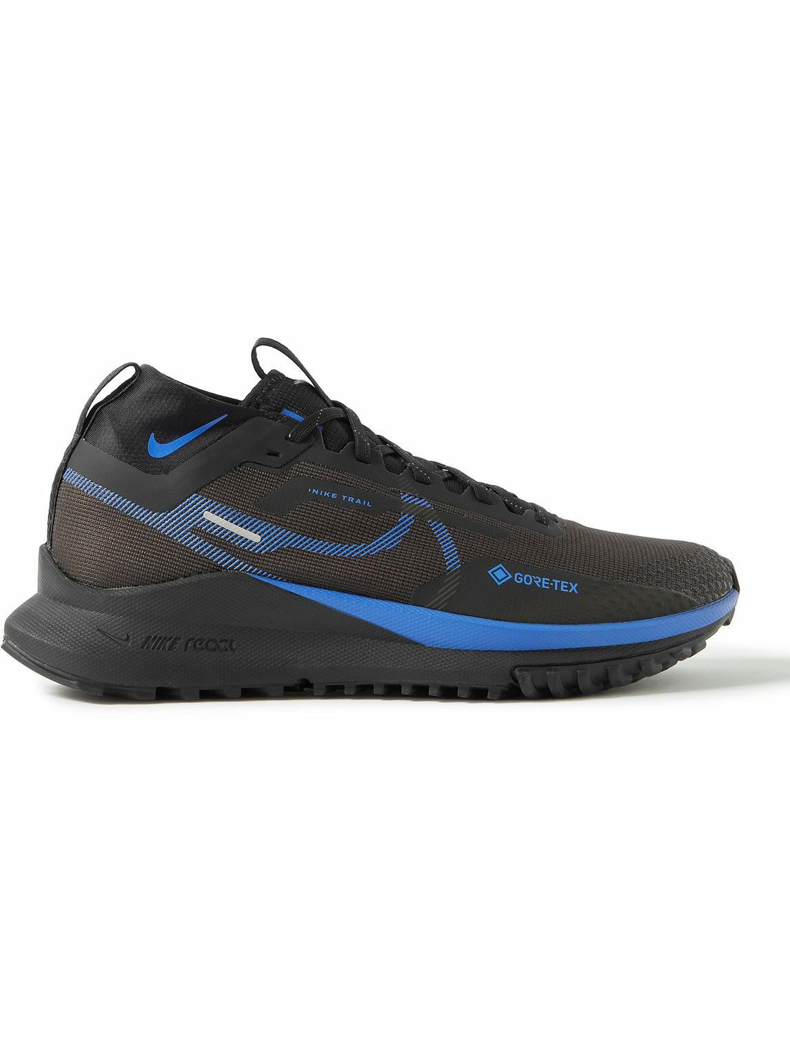 Nike Running - React Pegasus Trail 4 GORE-TEX Mesh Running Sneakers ...