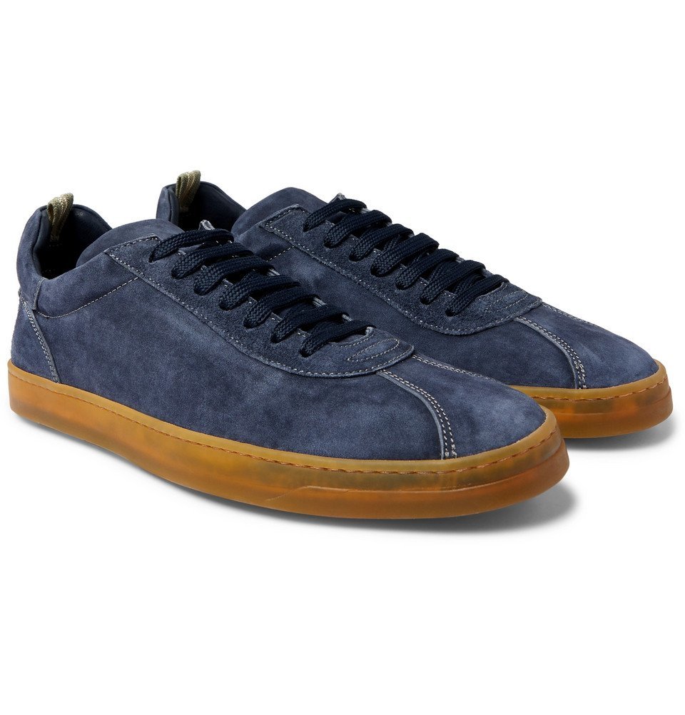 Officine Creative - Karma Suede Sneakers - Navy Officine Creative