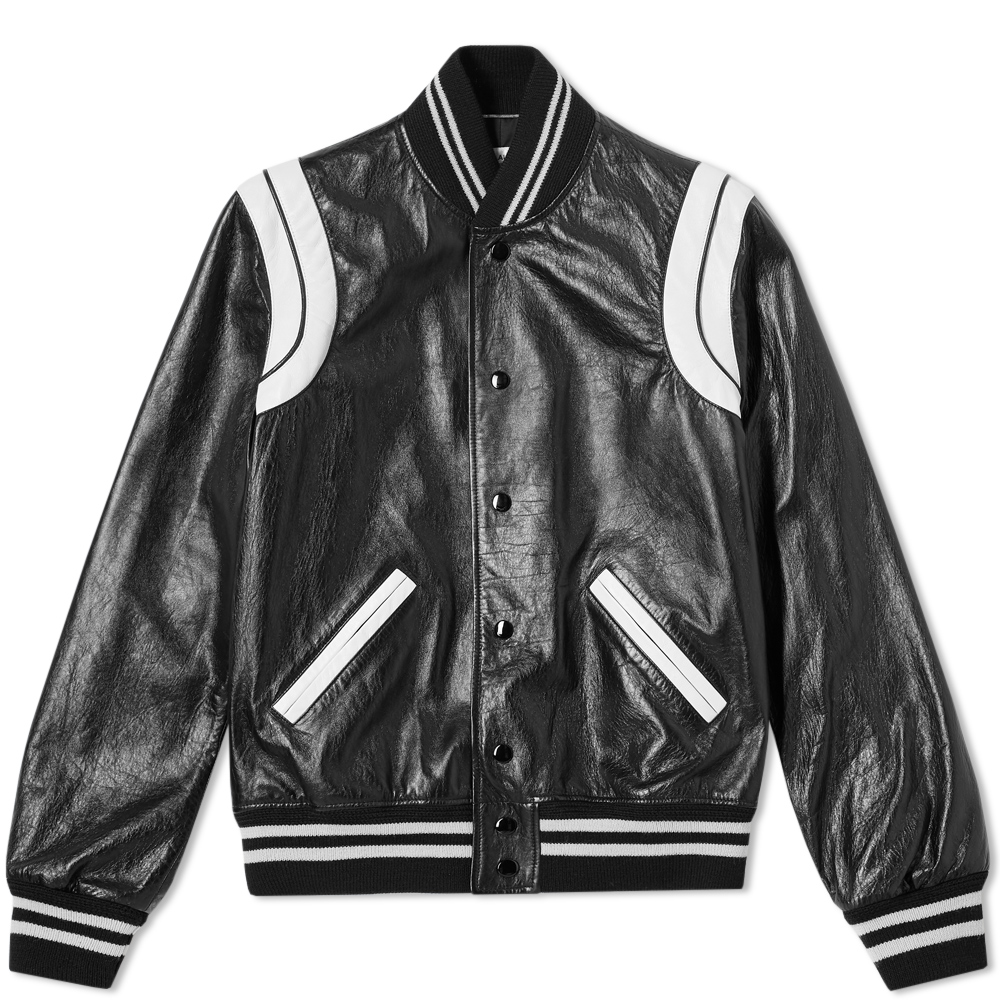 Saint Laurent Leather Teddy Jacket Saint Laurent