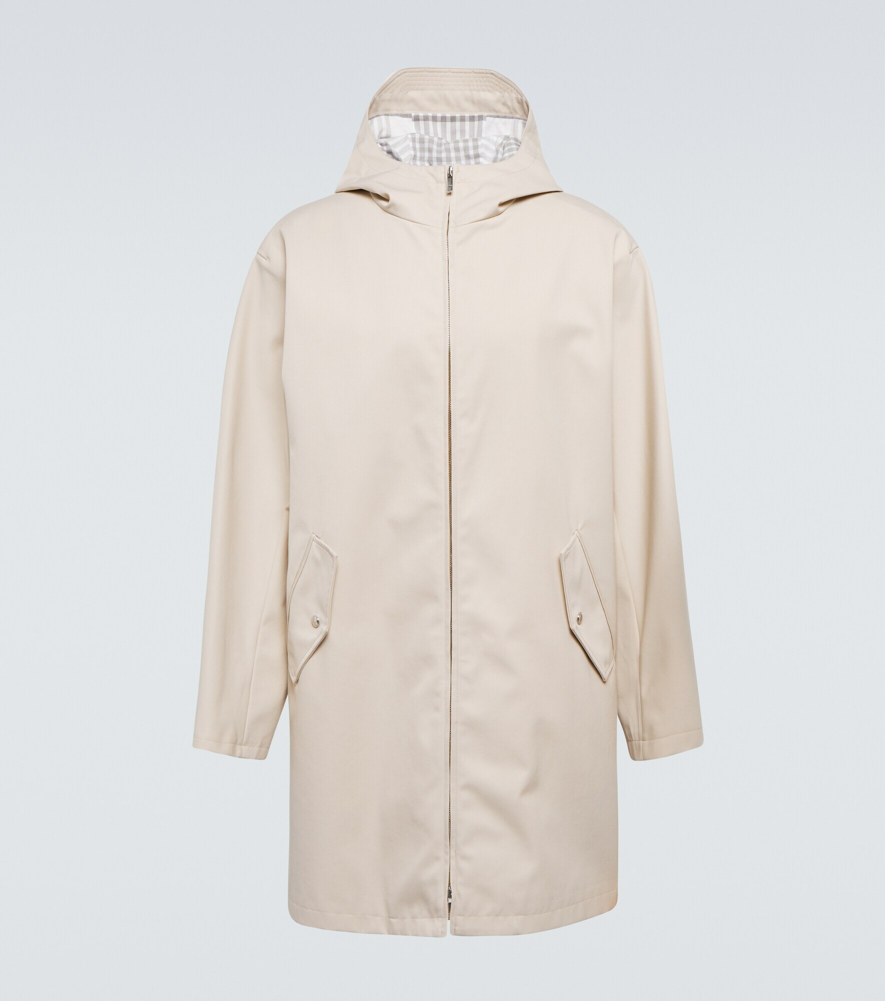 Thom Browne Waterproof cotton twill parka Thom Browne