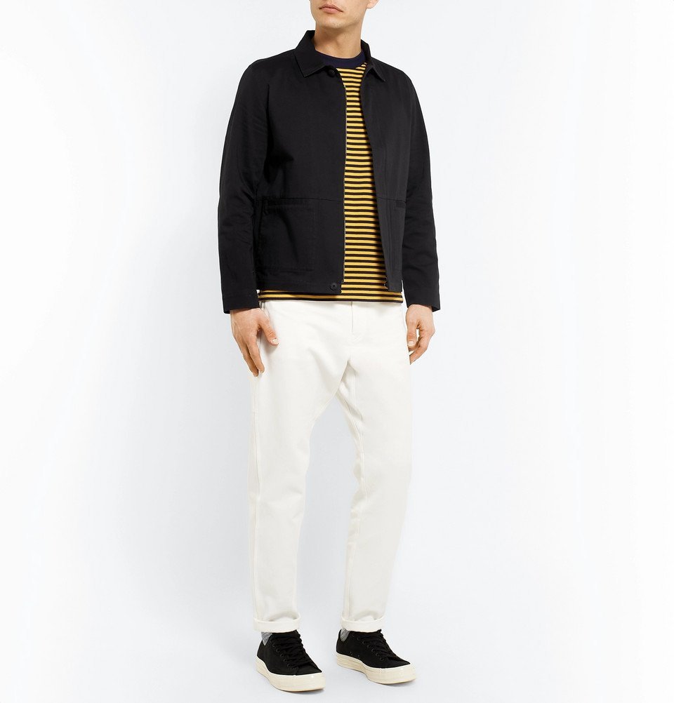 folk cotton twill jacket