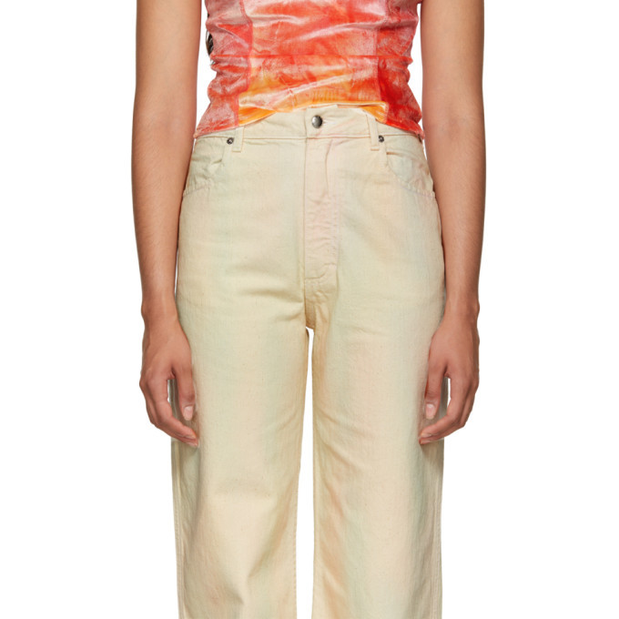 Eckhaus Latta Multicolor Wide Leg Jeans 