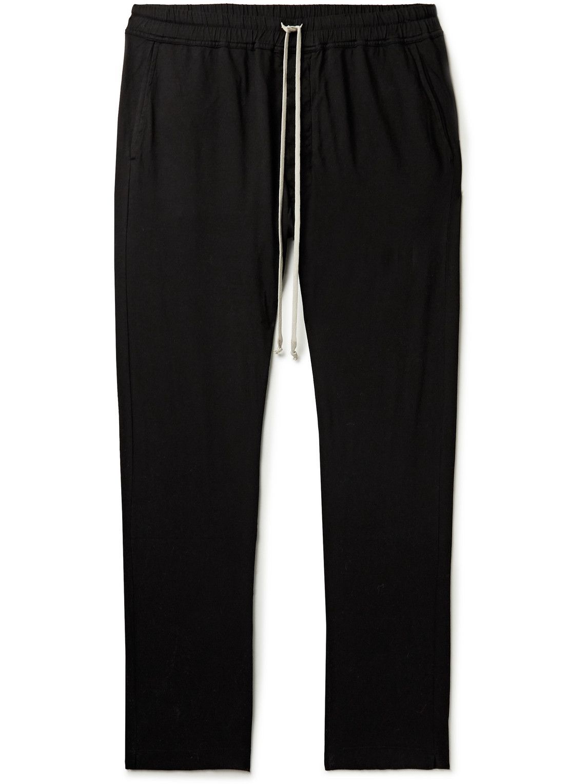 Rick Owens - Berlin Organic Cotton-Jersey Sweatpants - Black Rick Owens