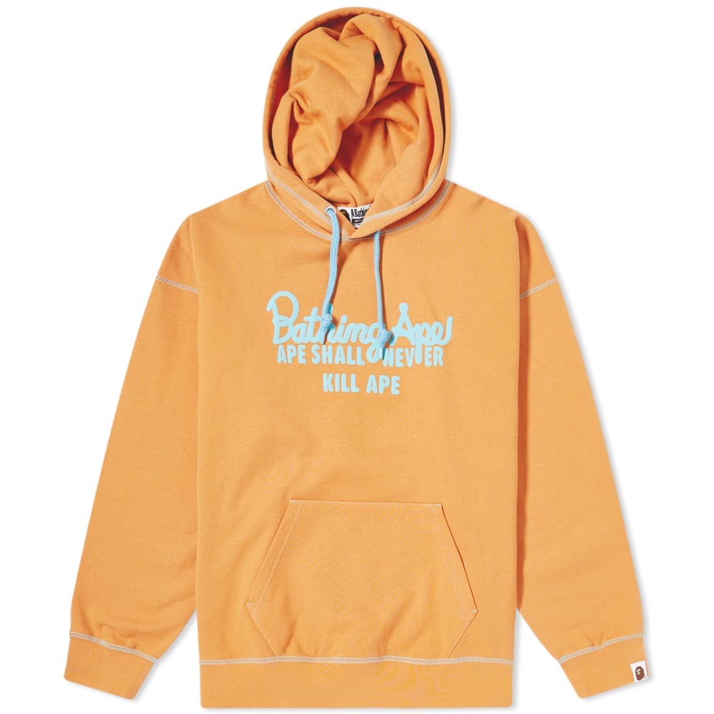 Photo: A Bathing Ape Colour Stitching Oversized Pullover Hoody
