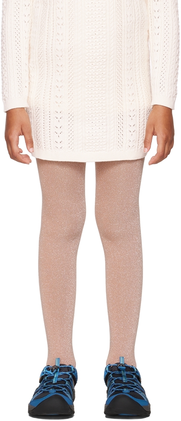 Molo Kids Tan Glitter Tights Molo