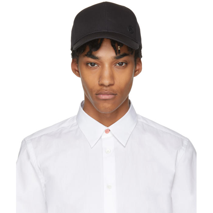 PS by Paul Smith Black Basic Baseball Cap PS by Paul Smith