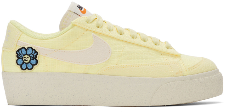 nike blazer low yellow