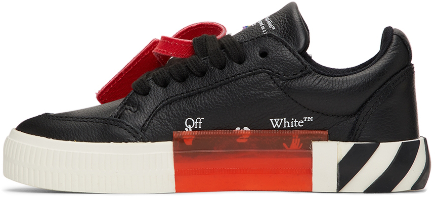 off white vulc black suede