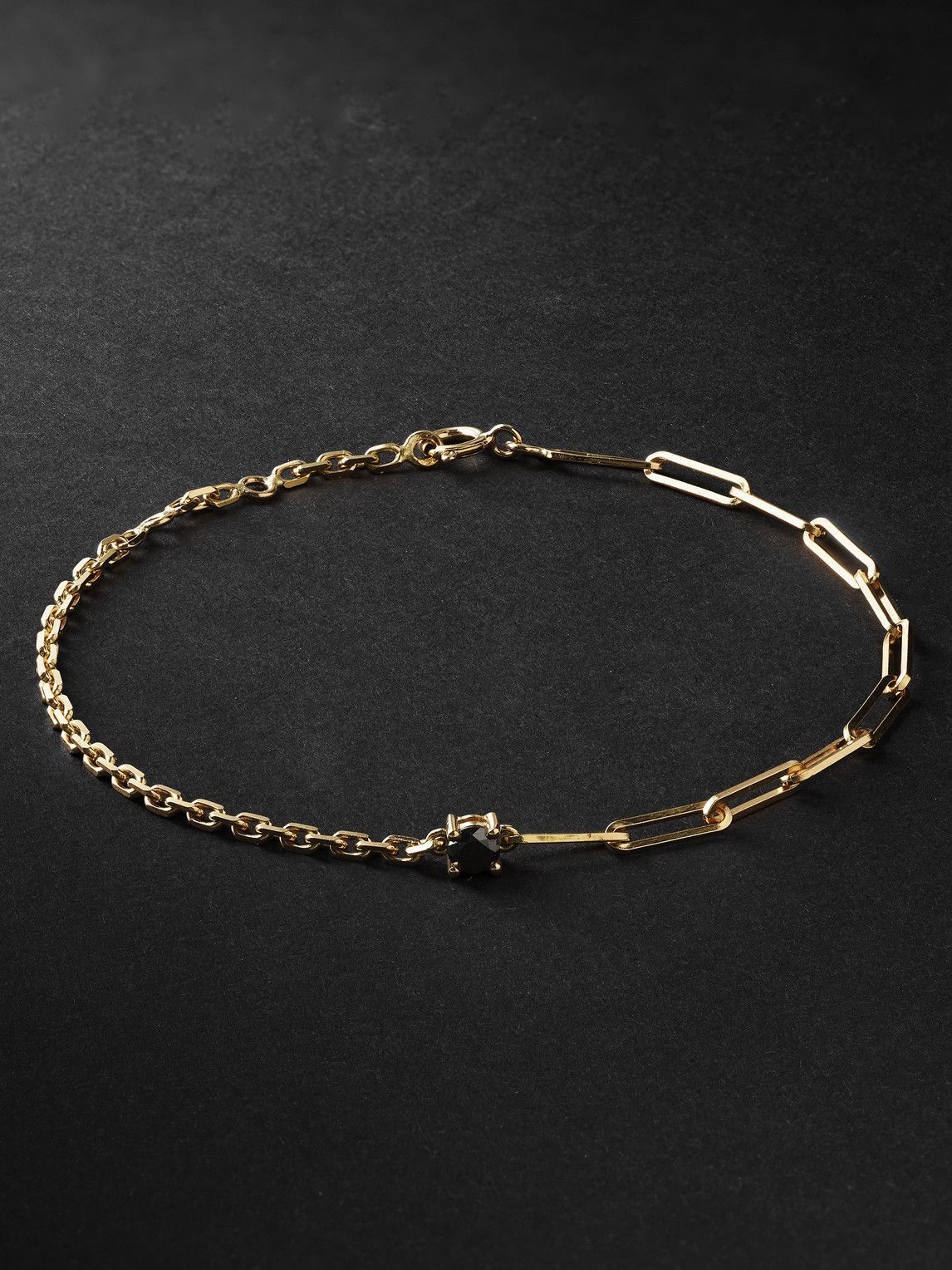 Yvonne Léon - Solitaire Gold Diamond Bracelet Yvonne Leon