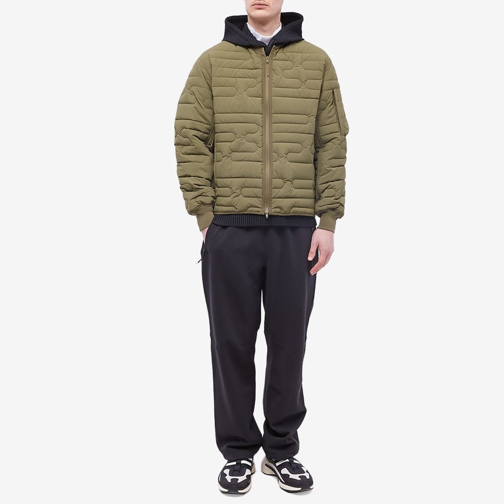 Y-3 Men's Classic Cloud Insulated Bomber Jacket in Focus Olive Y-3